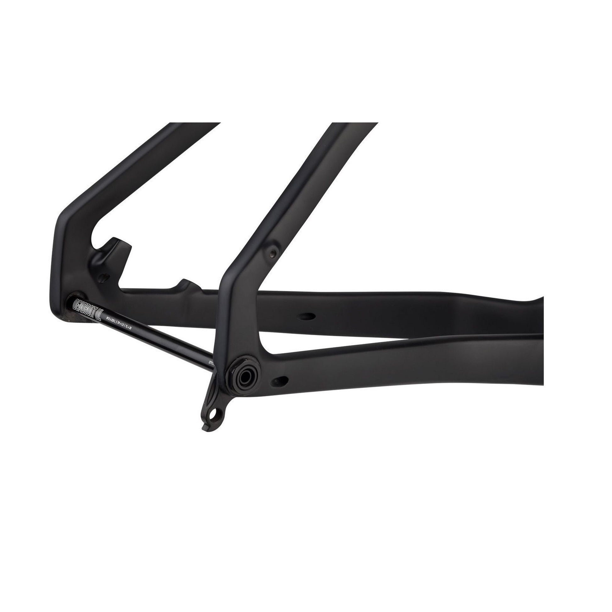 Salsa Beargrease Carbon Rahmenkit, 27.5"/26", 197x12mm, black/grey