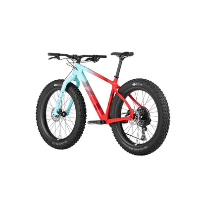Salsa Beargrease Carbon X01 Komplettrad, 27.5", red/teal