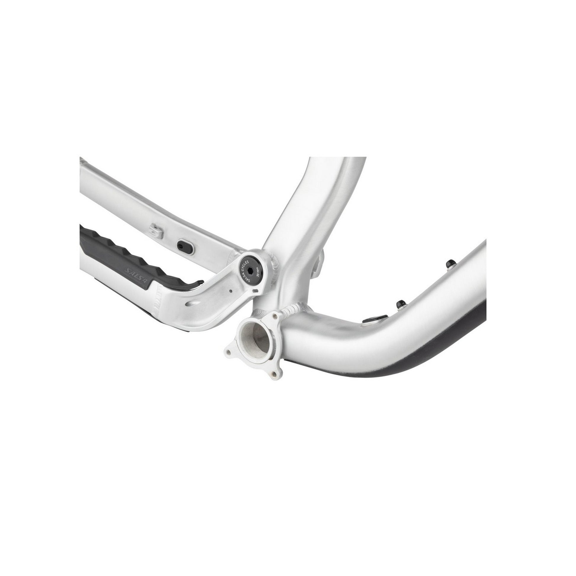 Salsa Blackthorn Aluminium Rahmen, 29", brushed aluminium