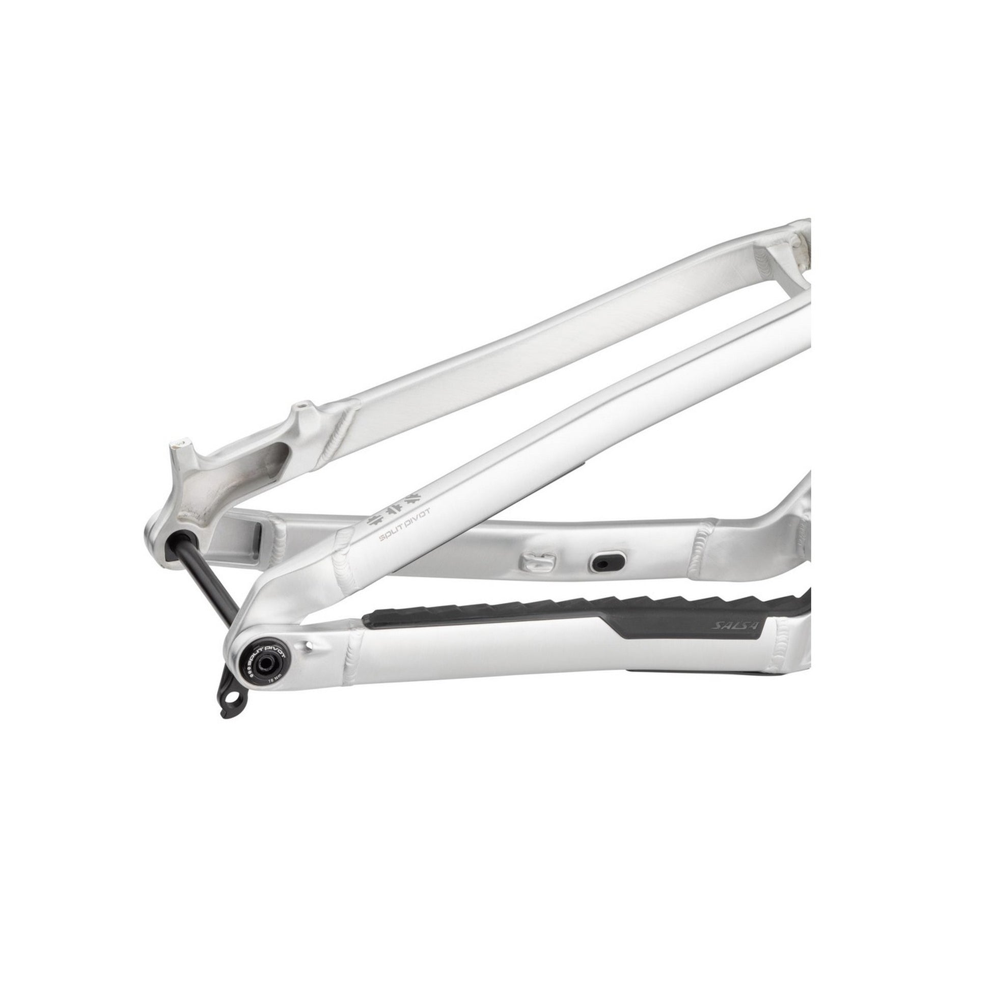 Salsa Blackthorn Aluminium Rahmen, 29", brushed aluminium