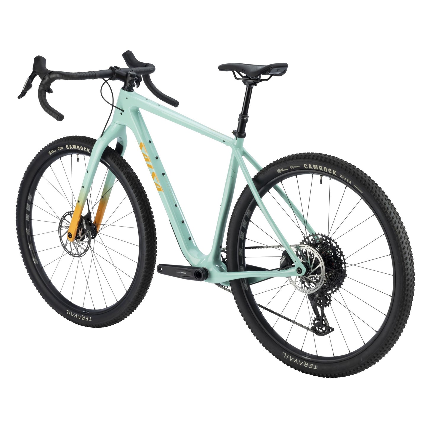 Salsa Cutthroat Carbon Apex AXS Transmission Komplettrad, 29", spearmint green
