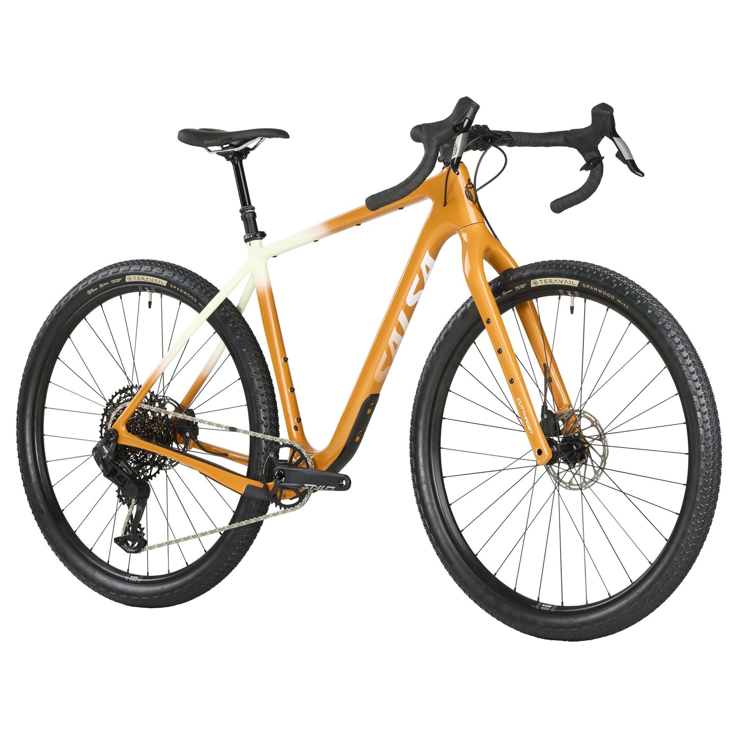 Salsa Cutthroat Carbon Apex Eagle AXS Komplettrad, 29", tangerine