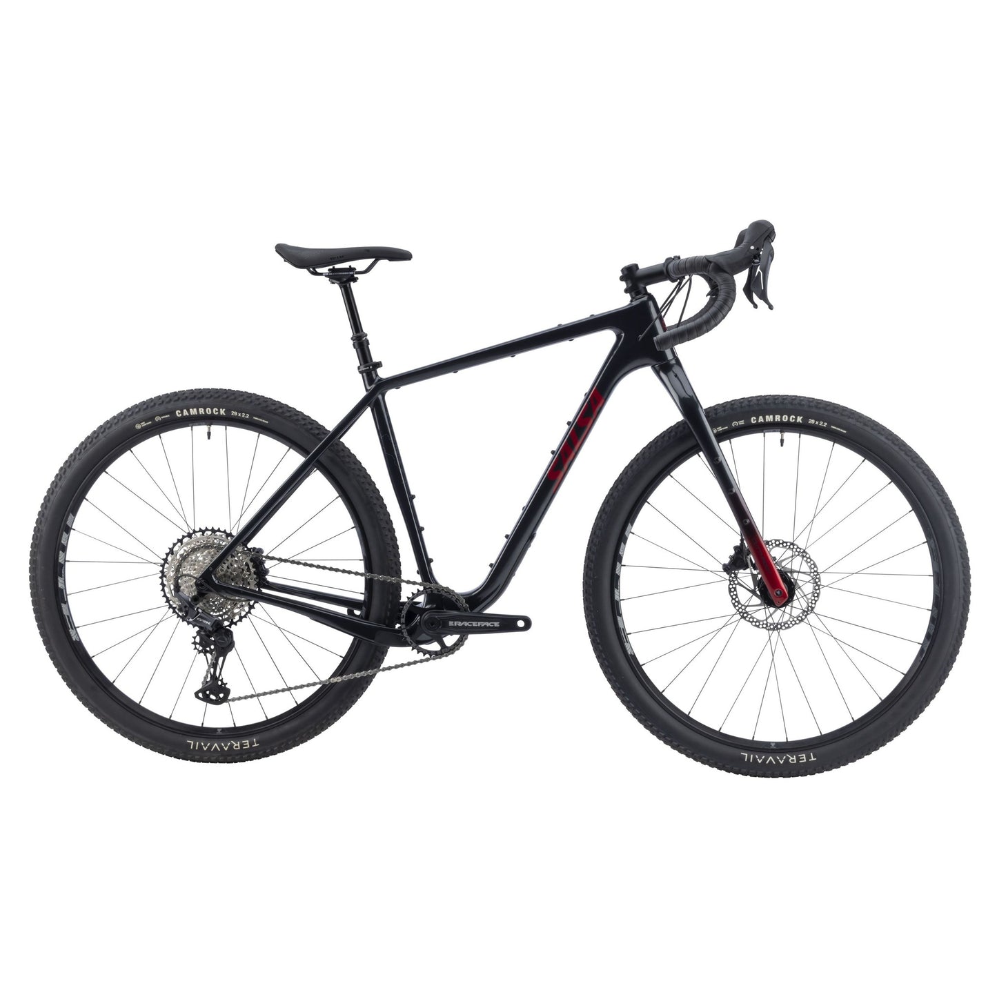 Salsa Cutthroat Carbon GRX610 Komplettrad, 29", smoke black