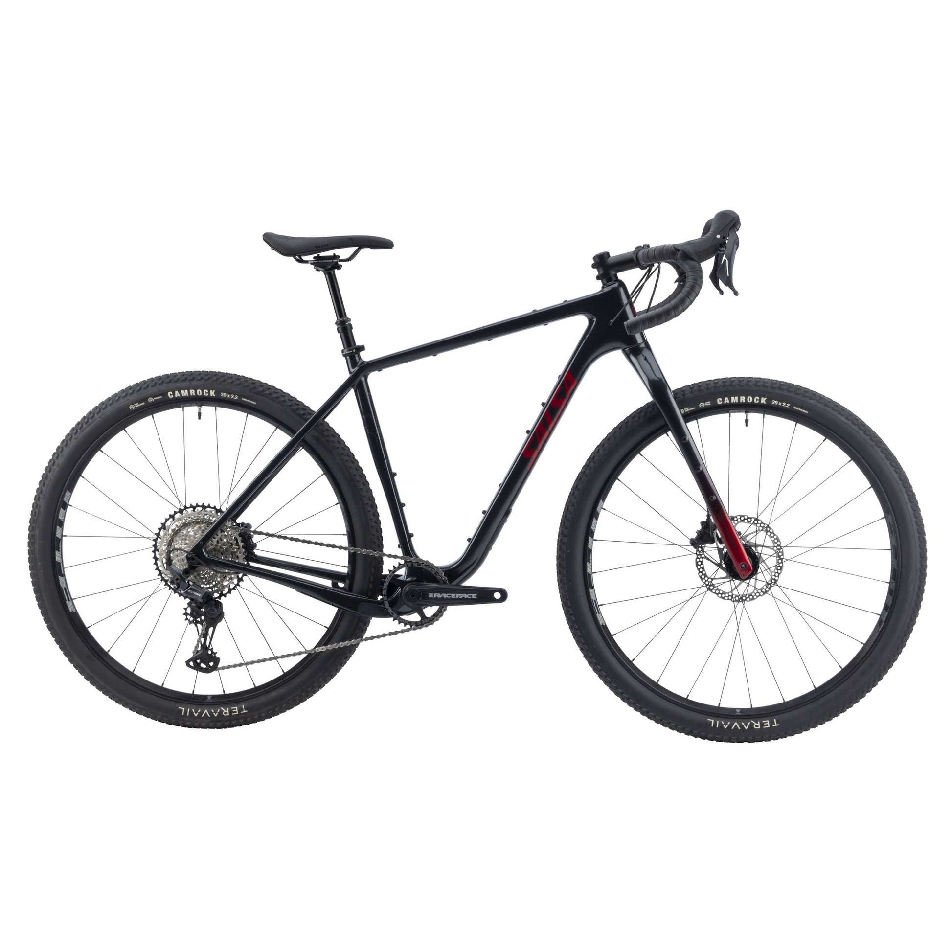 Salsa Cutthroat Carbon GRX610 Komplettrad, 29", smoke black