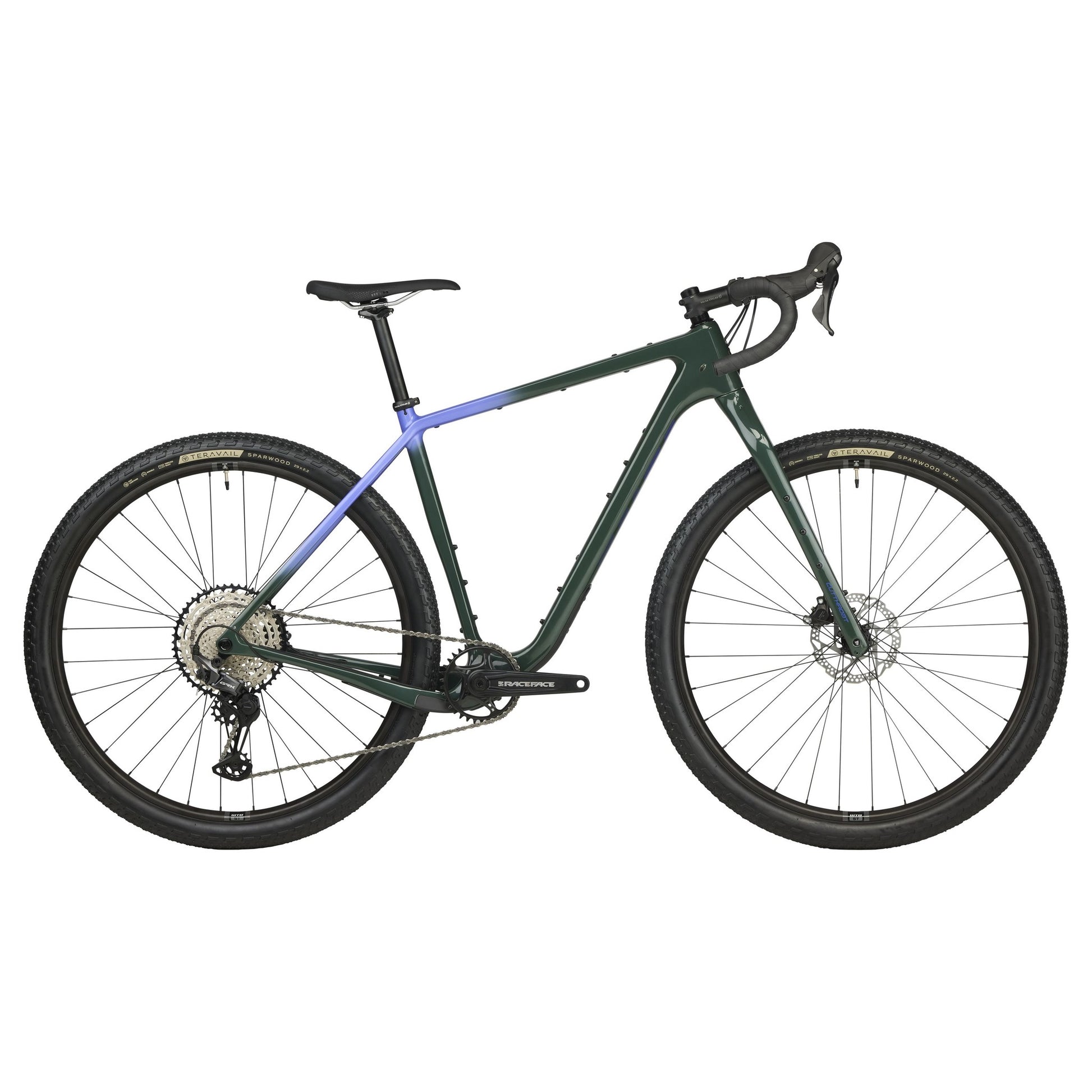 Salsa Cutthroat Carbon GRX 610 1x12 Komplettrad, 29", dark pine