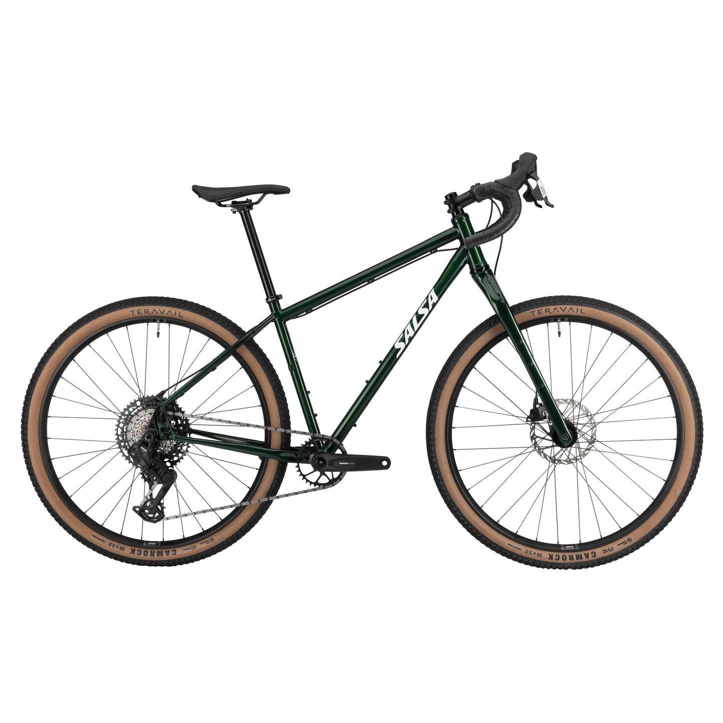 Salsa Fargo Apex AXS Transmission Komplettrad, 29", peat moss