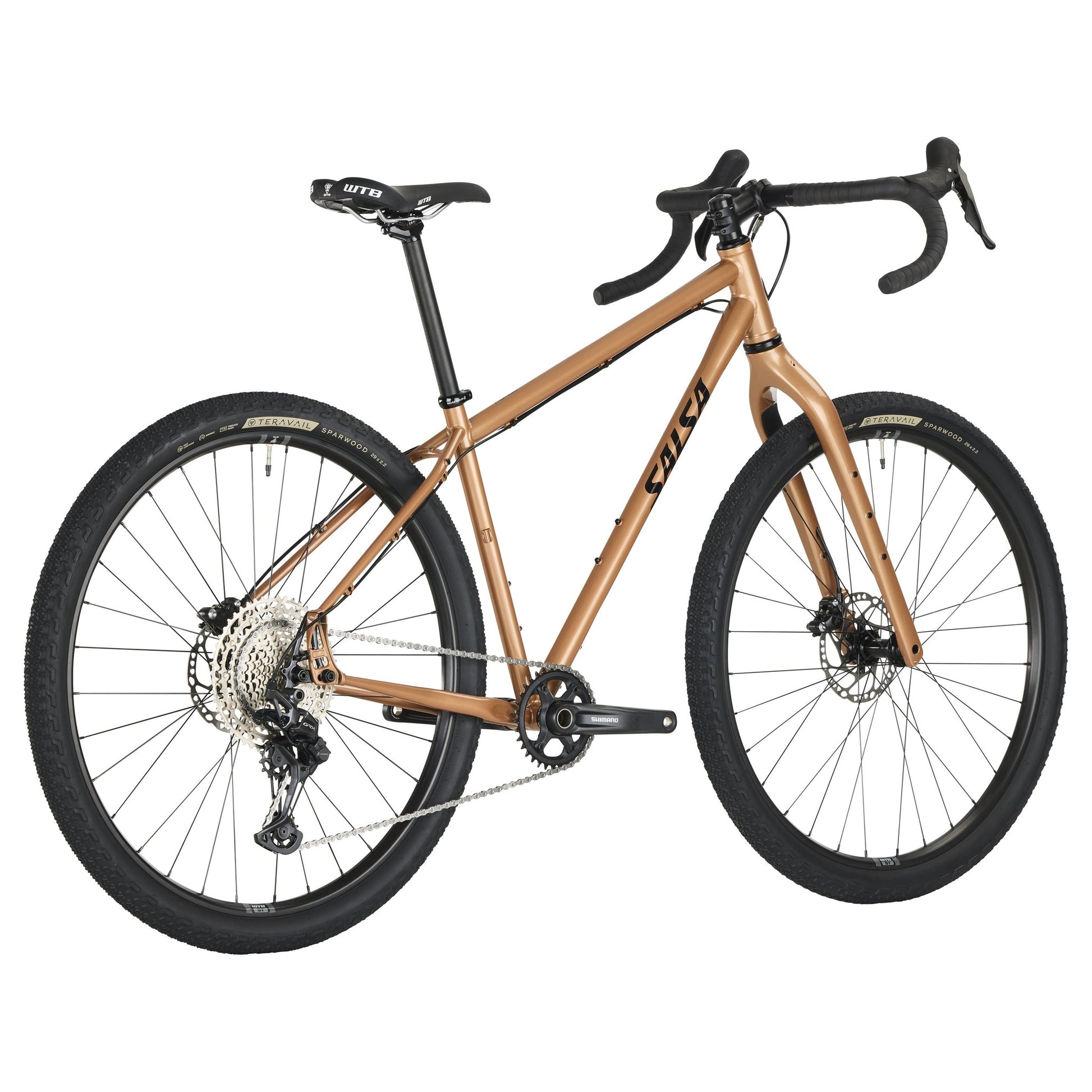 Salsa Fargo GRX 610 1x12 Komplettrad, 29", brass
