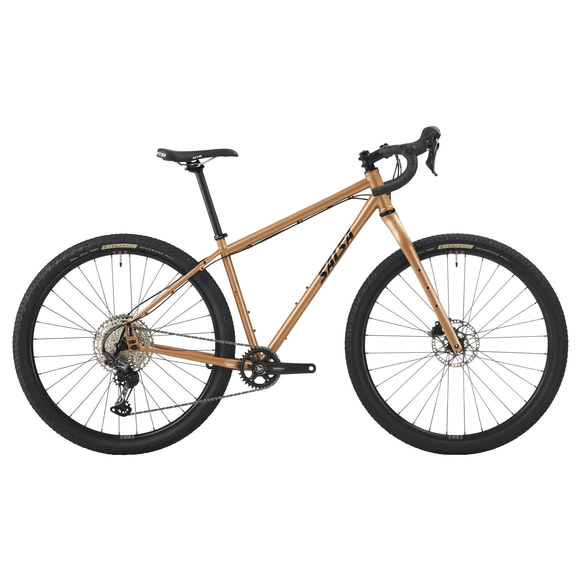 Salsa Fargo GRX 610 1x12 Komplettrad, 29", brass