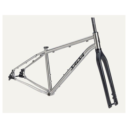 Salsa Fargo Ti Rahmenkit, 29", titanium