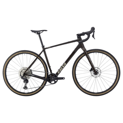 Salsa Flyway Carbon GRX610 Komplettrad, 700C, dark umber