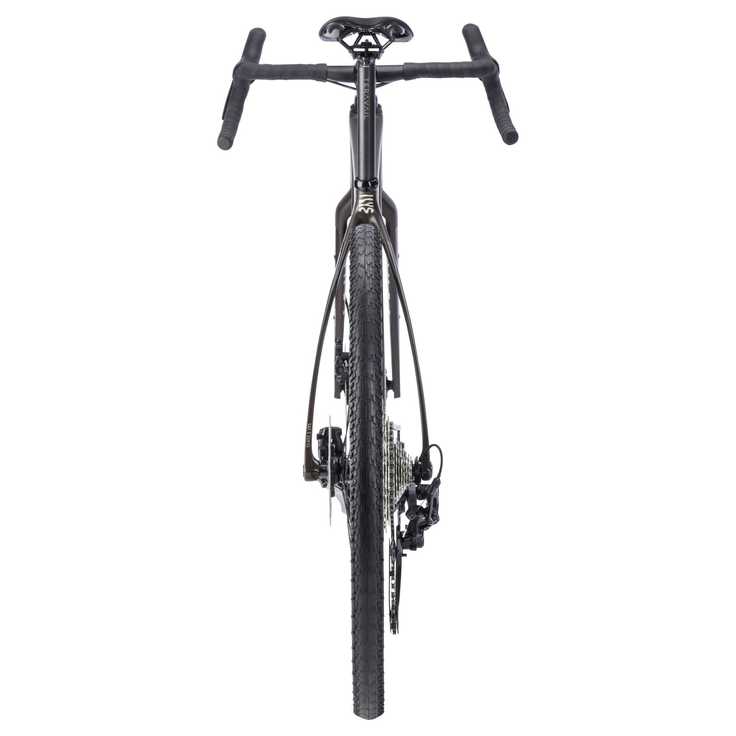 Salsa Flyway Carbon GRX610 Komplettrad, 700C, dark umber