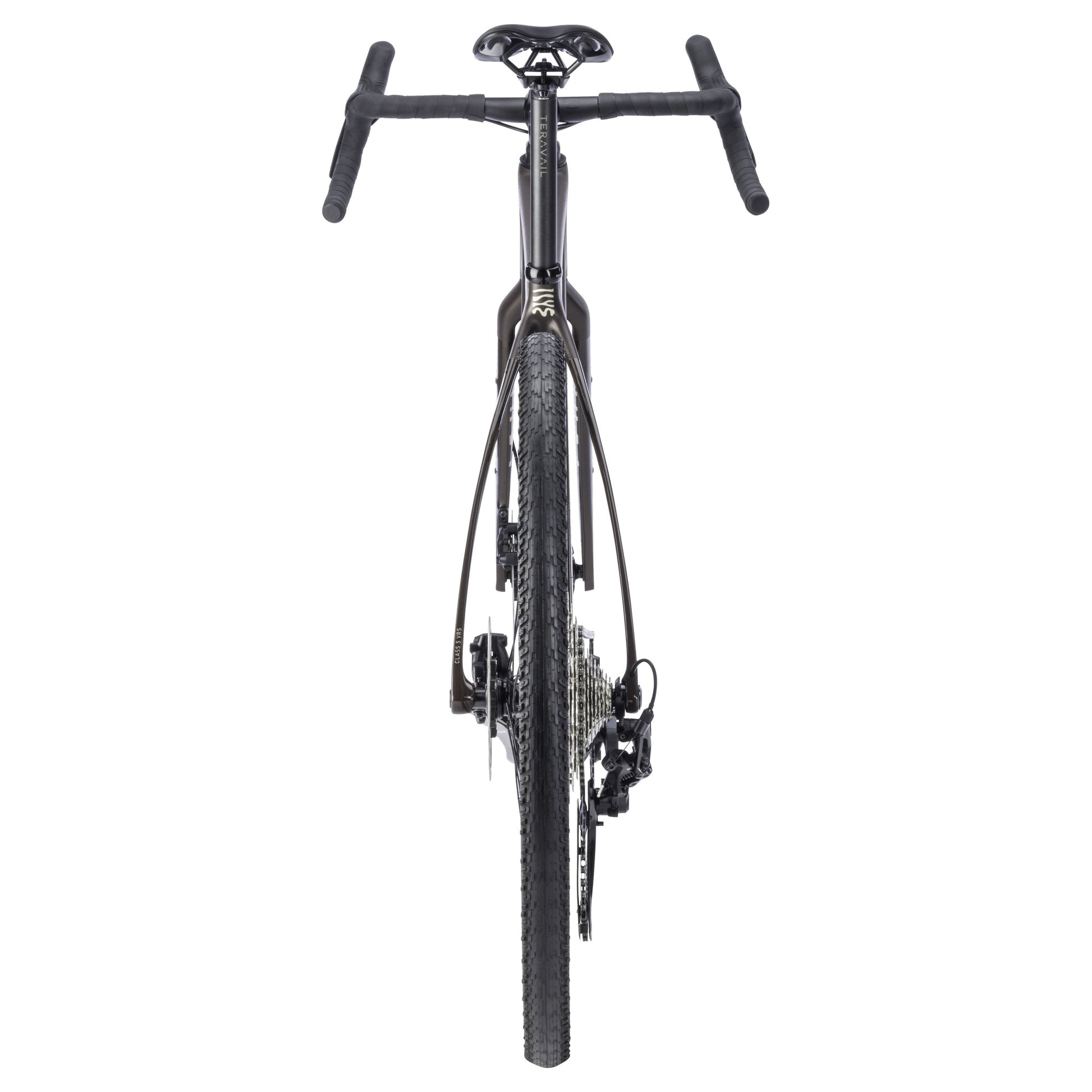 Salsa Flyway Carbon GRX610 Komplettrad, 700C, dark umber