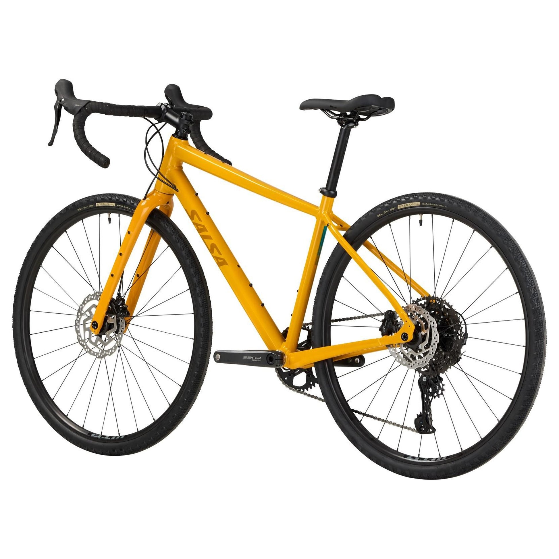 Salsa Journeyer Drop Bar Cues 11 1x Komplettrad, 700C, mustard
