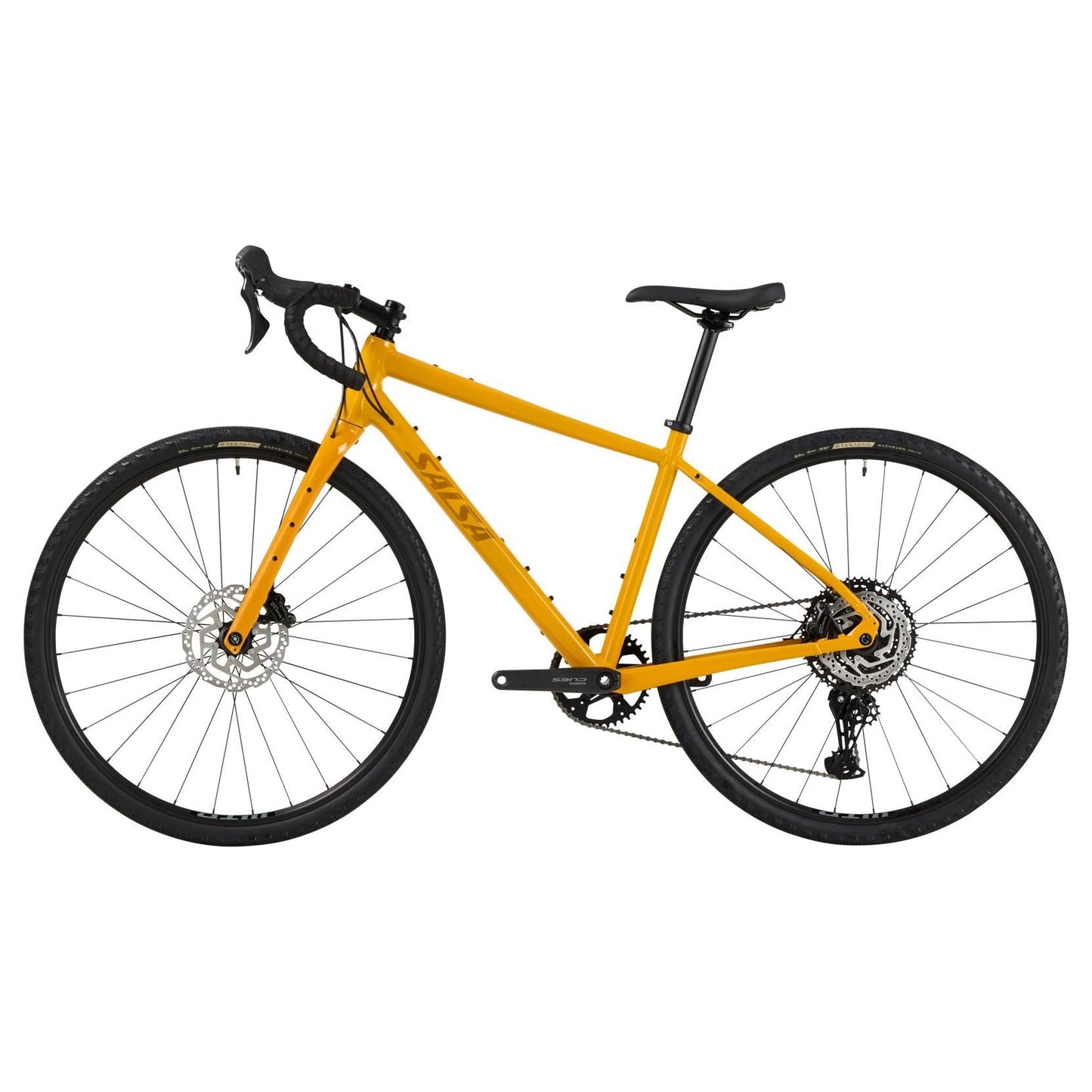 Salsa Journeyer Drop Bar Cues 11 1x Komplettrad, 700C, mustard