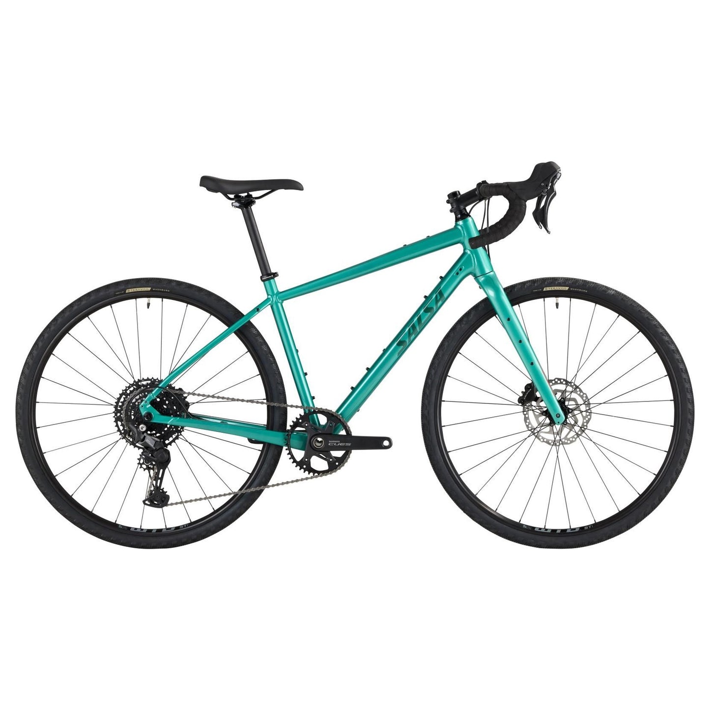 Salsa Journeyer Drop Bar Cues 1x10 Komplettrad, 700C, green