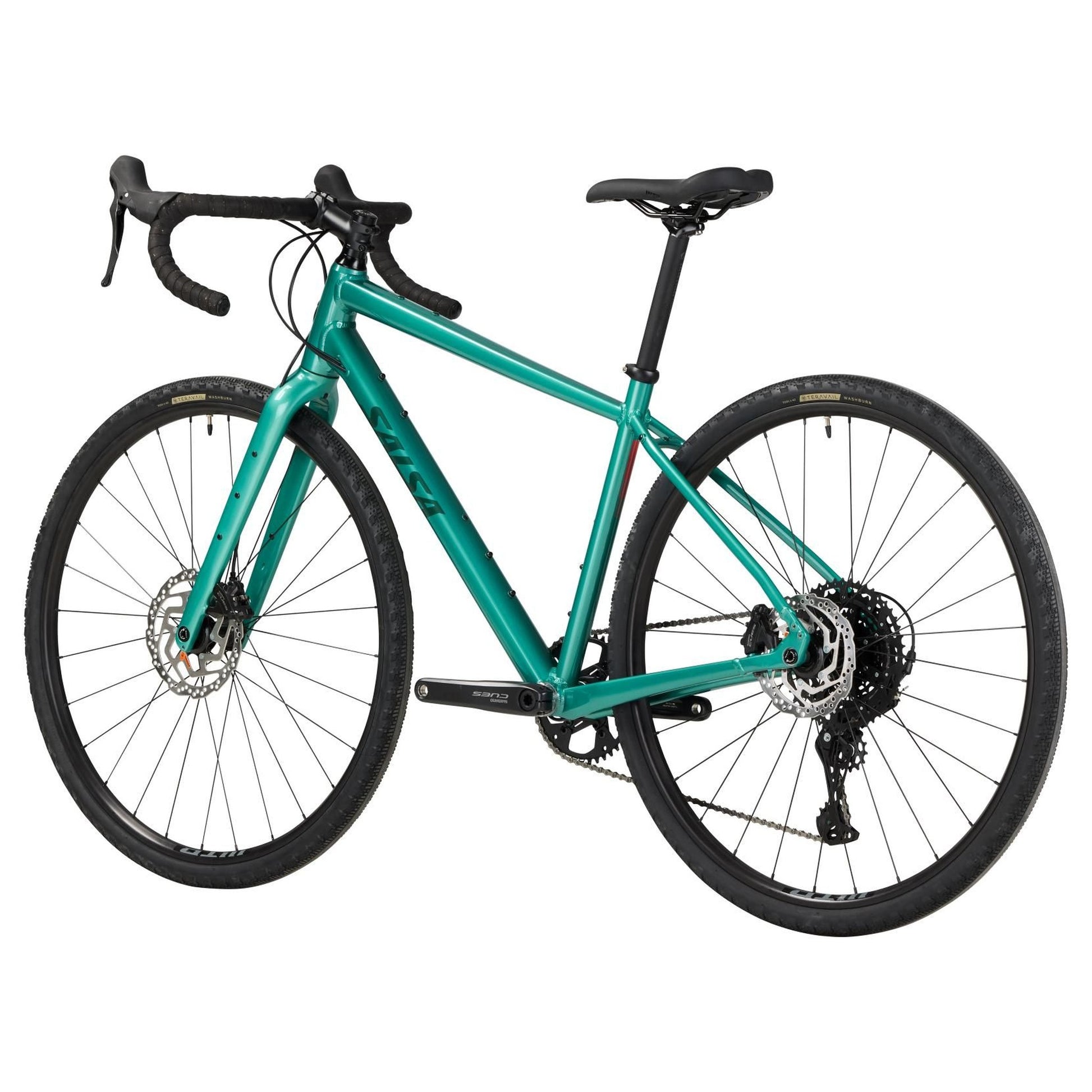 Salsa Journeyer Drop Bar Cues 1x10 Komplettrad, 700C, green