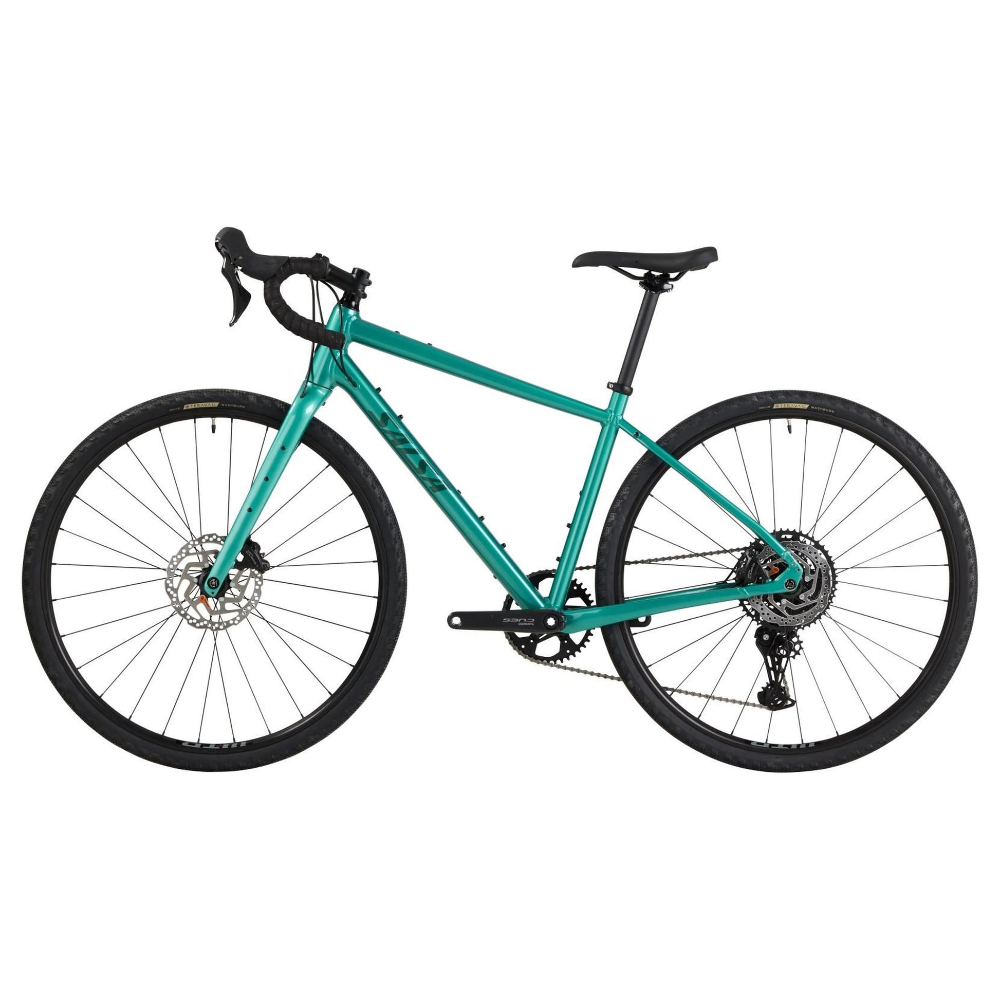 Salsa Journeyer Drop Bar Cues 1x10 Komplettrad, 700C, green