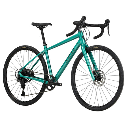 Salsa Journeyer Drop Bar Cues 1x10 Komplettrad, 700C, green