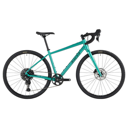 Salsa Journeyer Drop Bar Cues 1x10 Komplettrad, 700C, green