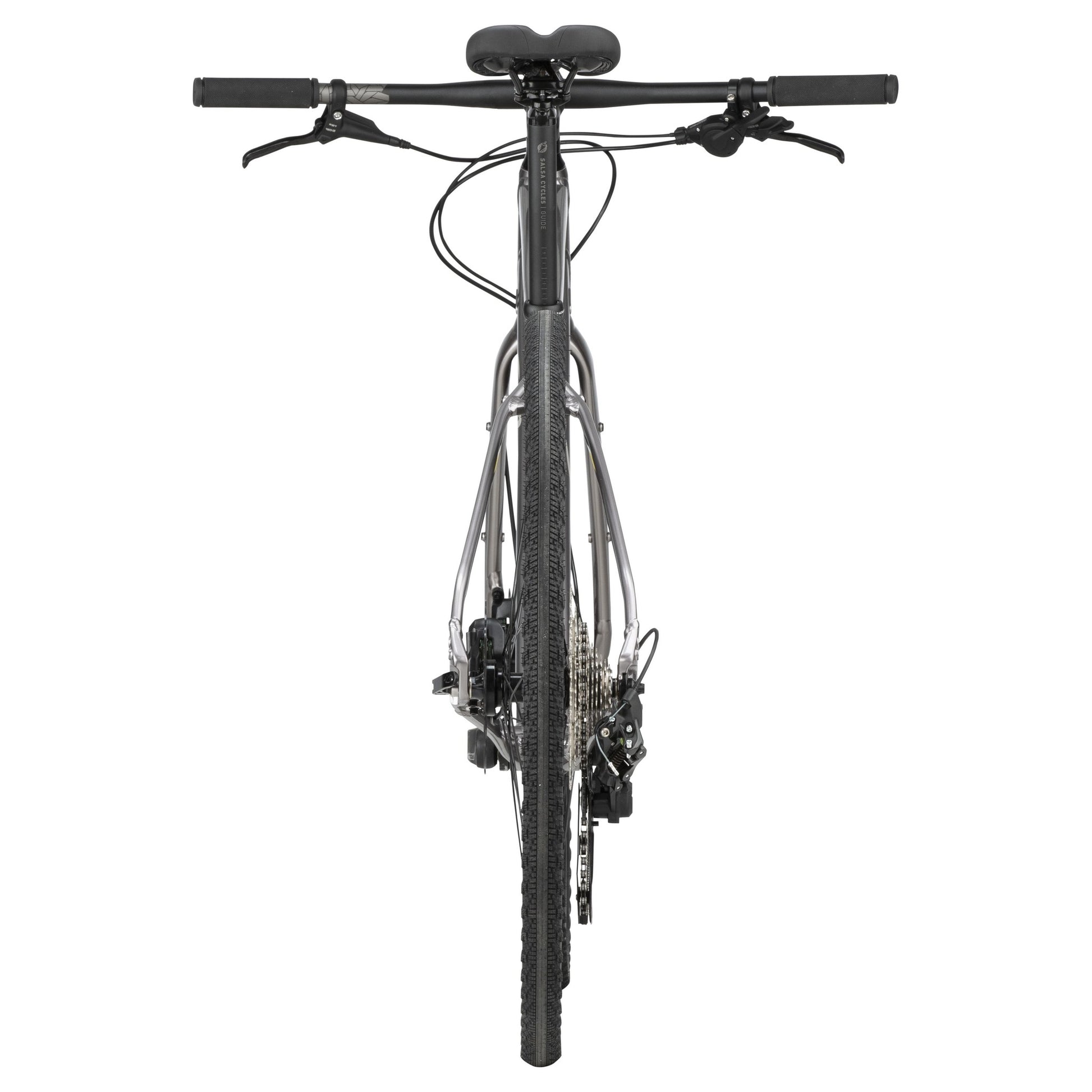 Salsa Journeyer Flatbar Deore Komplettrad, 700C, ash grey