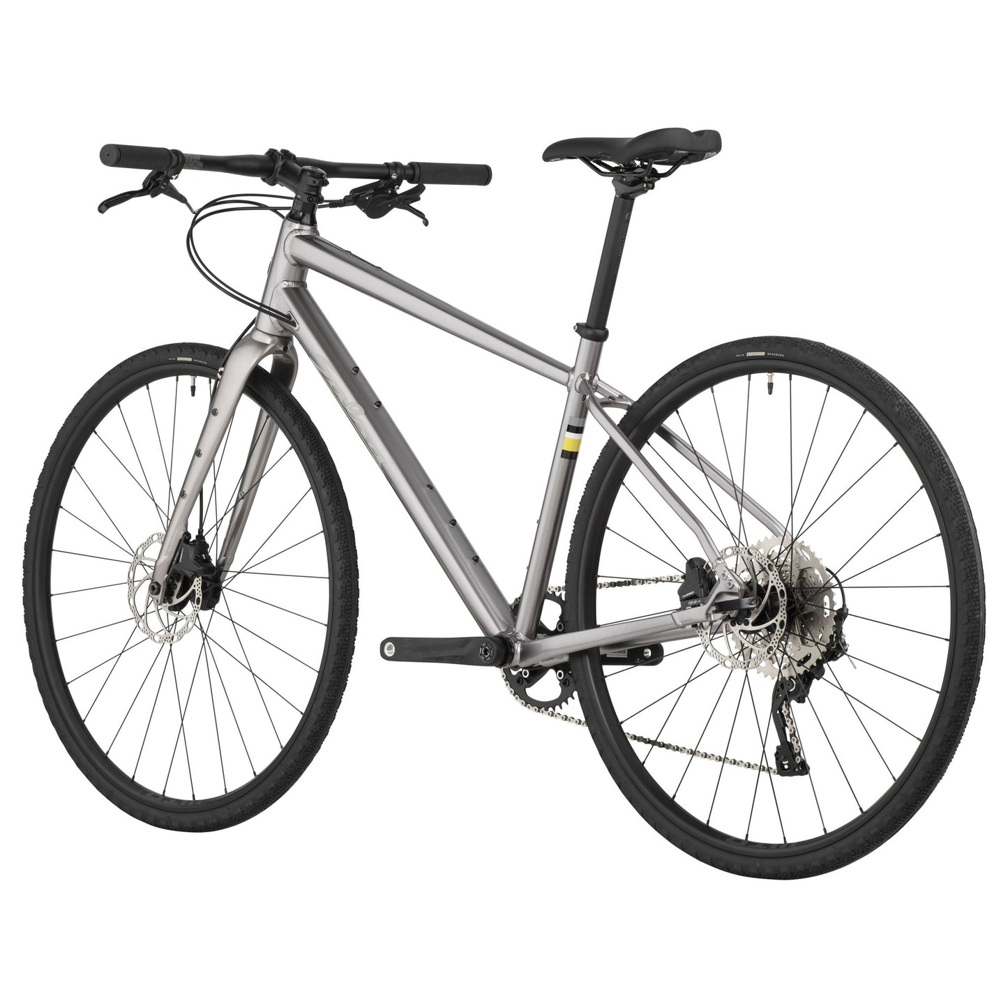 Salsa Journeyer Flatbar Deore Komplettrad, 700C, ash grey