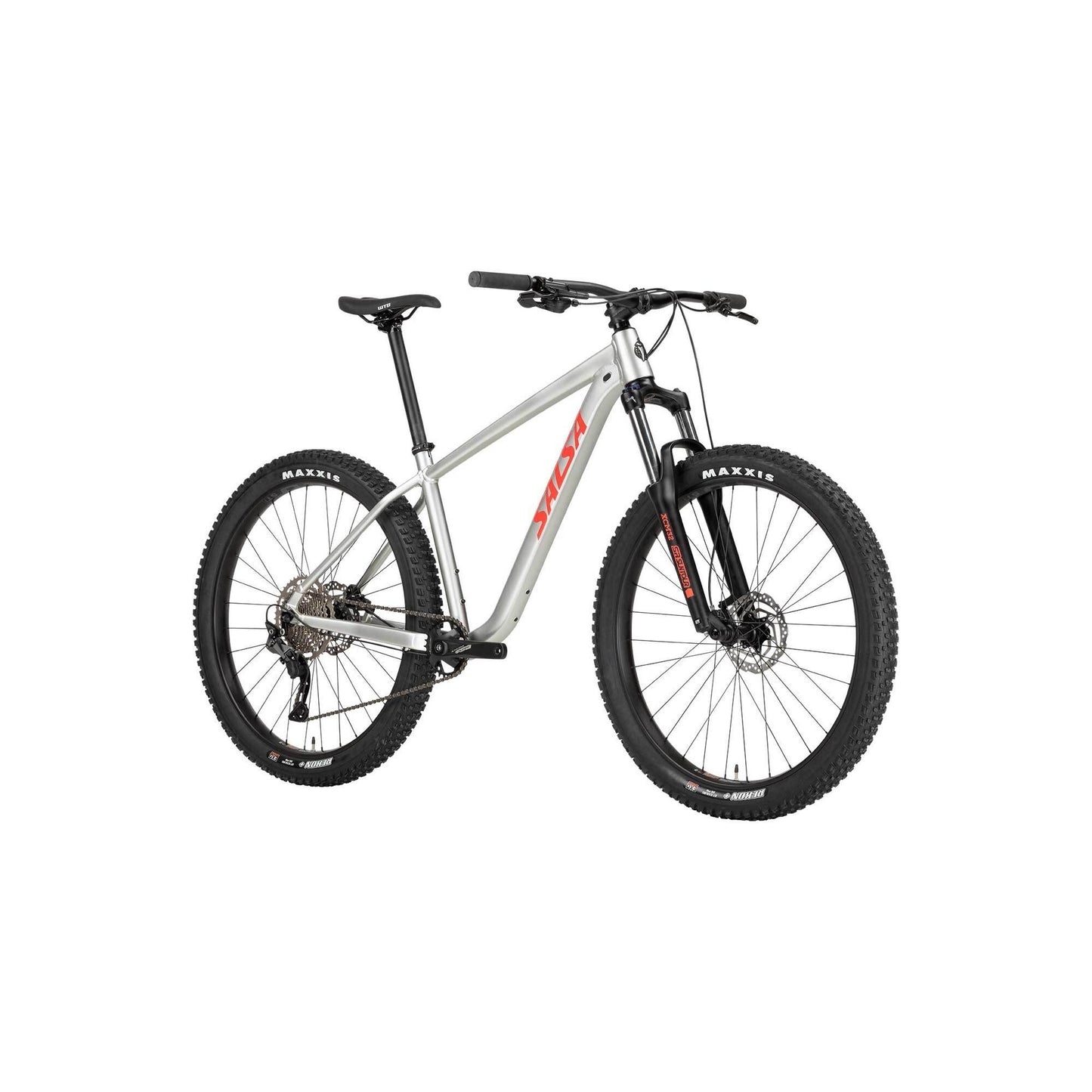 Salsa Rangefinder 2.1 Advent X Komplettrad, 27.5+, silver