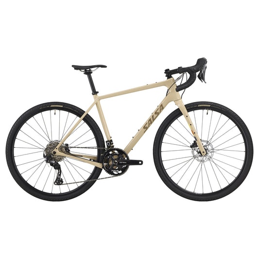 Salsa Warbird Carbon GRX 820 2x12 Gravel Komplettrad, 700C, mushroom