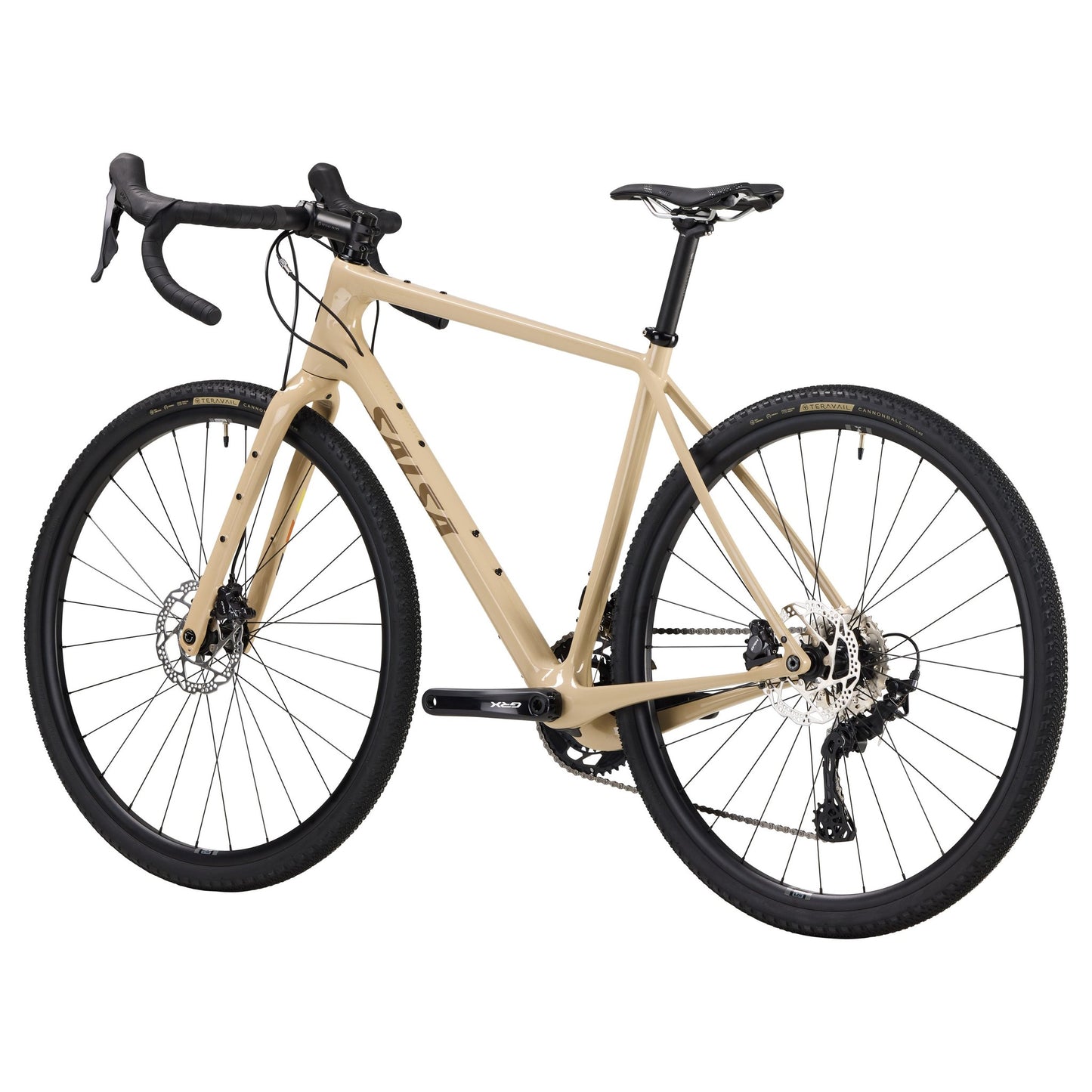 Salsa Warbird Carbon GRX 820 2x12 Gravel Komplettrad, 700C, mushroom