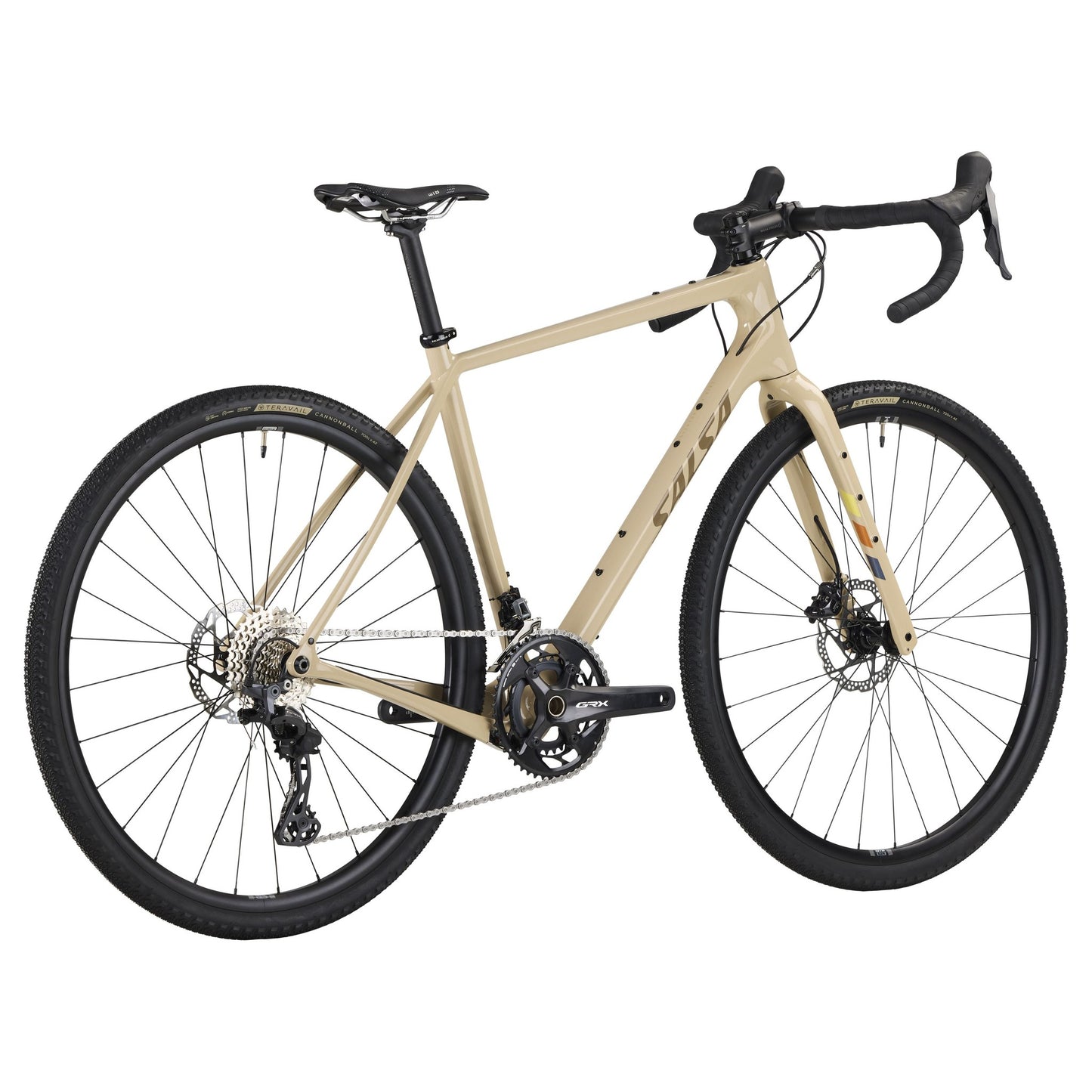 Salsa Warbird Carbon GRX 820 2x12 Gravel Komplettrad, 700C, mushroom