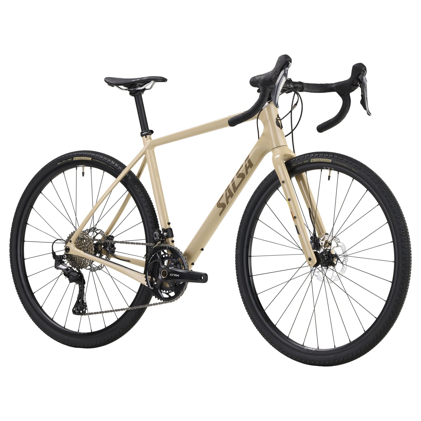 Salsa Warbird Carbon GRX 820 2x12 Gravel Komplettrad, 700C, mushroom