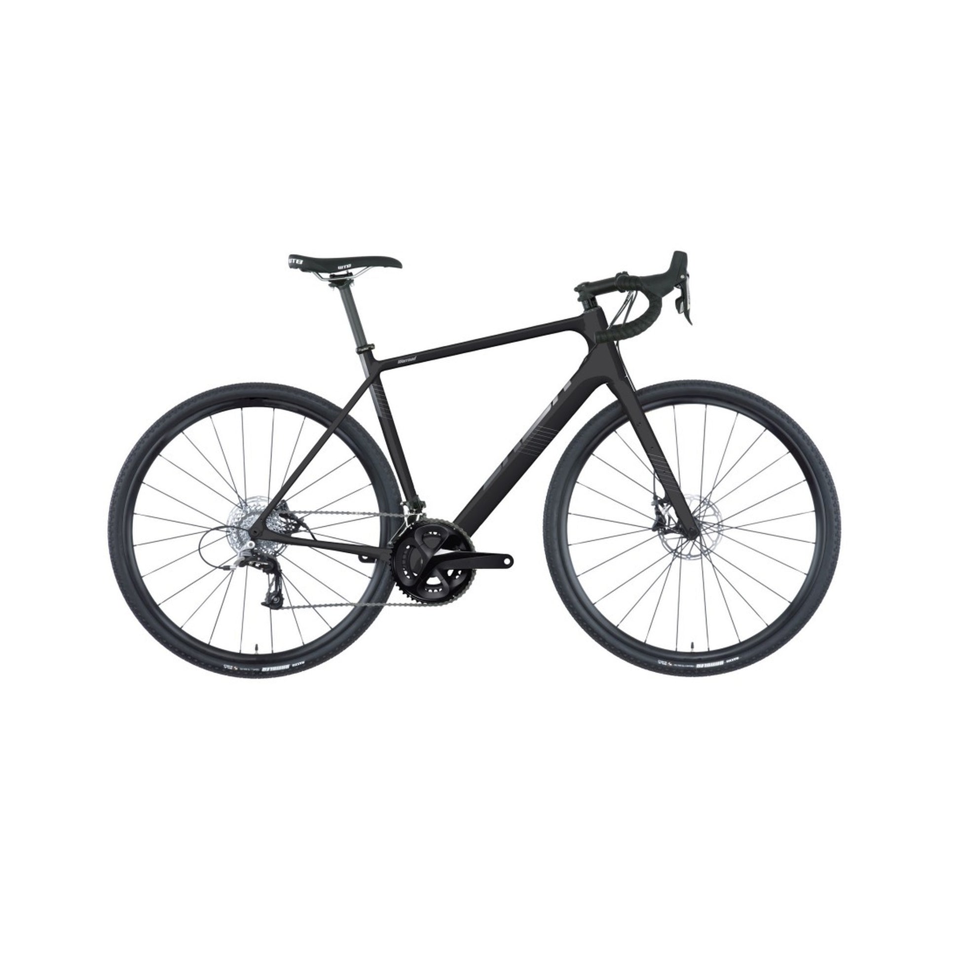 Salsa Warroad Carbon 105 2x Allroad Komplettrad, 700C, black