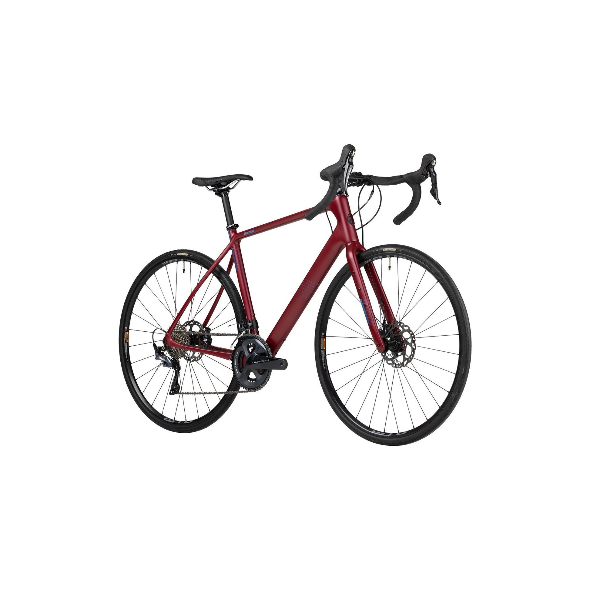 Salsa Warroad Carbon Ultegra Allroad Komplettrad, 700C, red