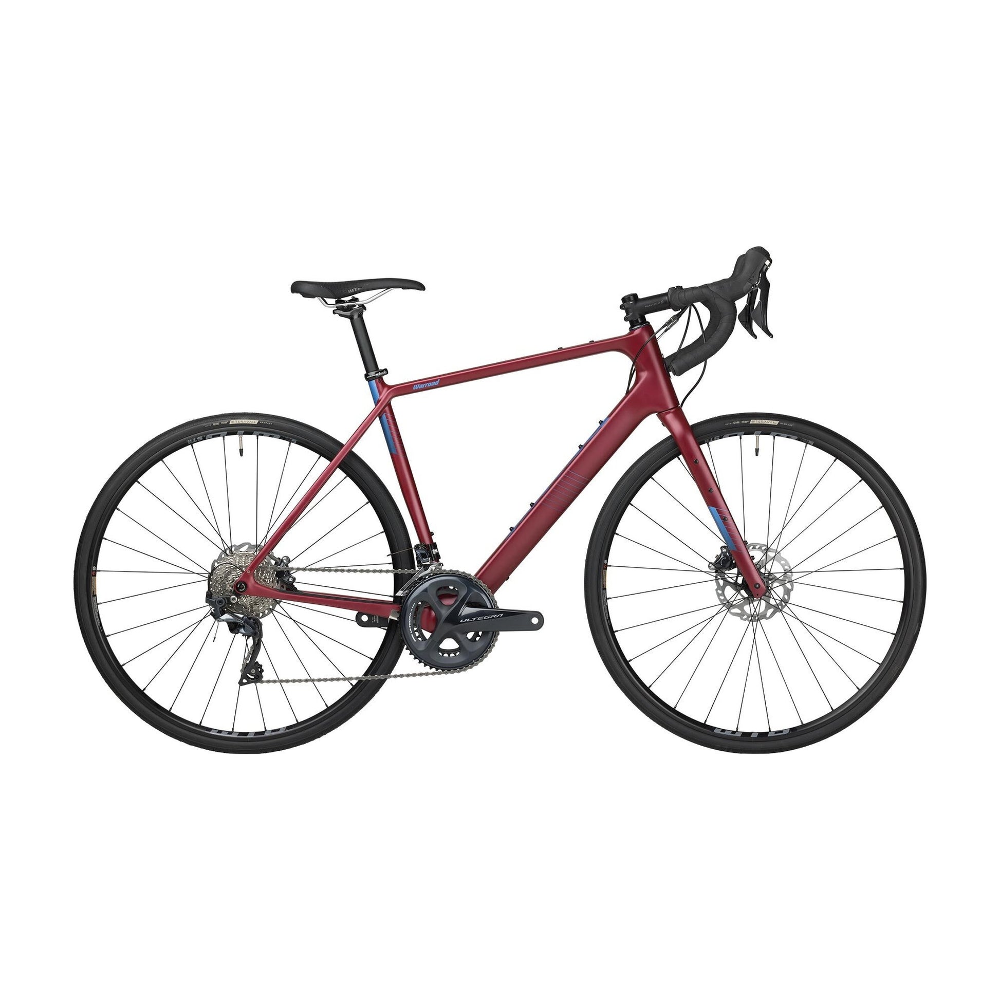 Salsa Warroad Carbon Ultegra Allroad Komplettrad, 700C, red