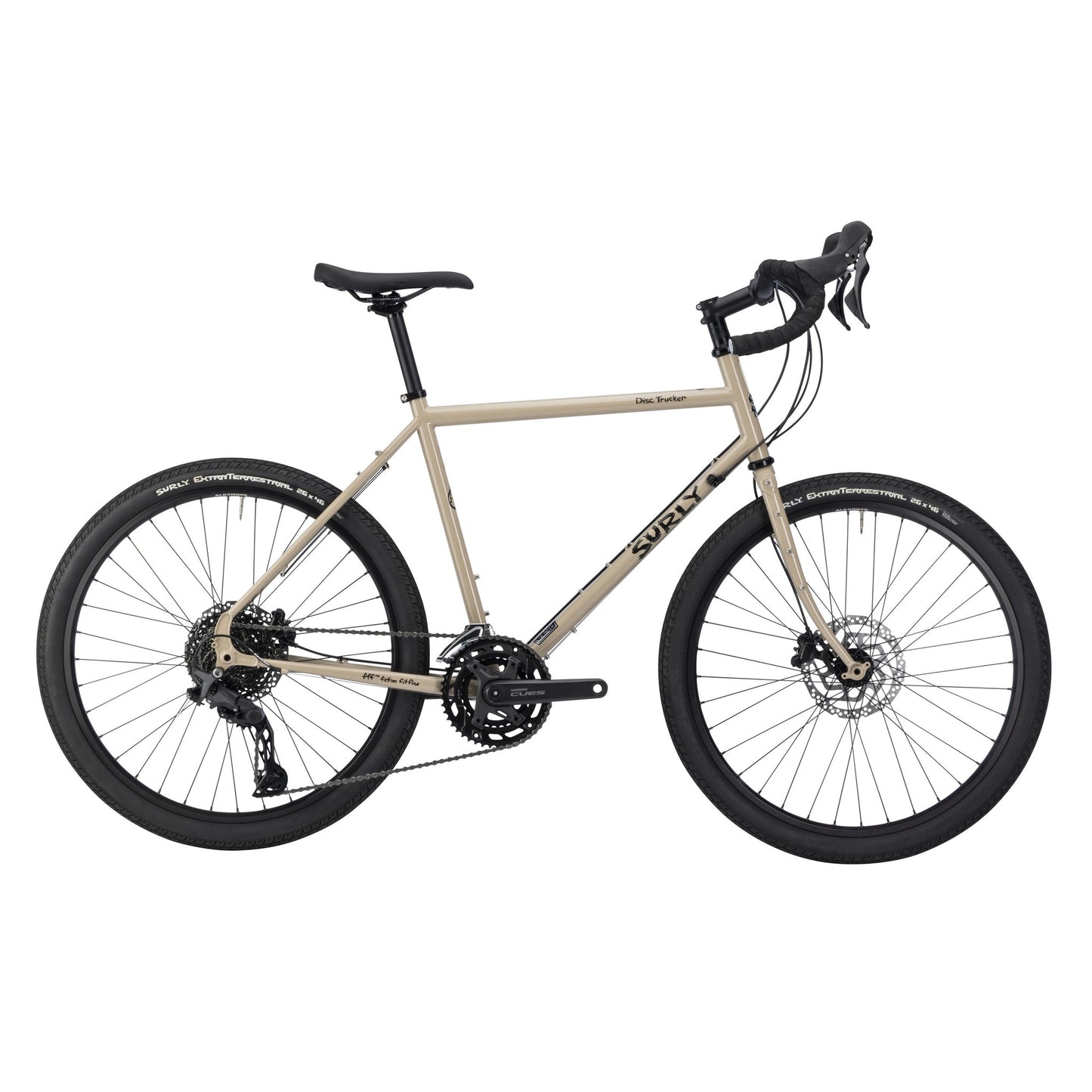 Surly Disc Trucker Reiserad Komplettrad, 26", grandpa´s khakis