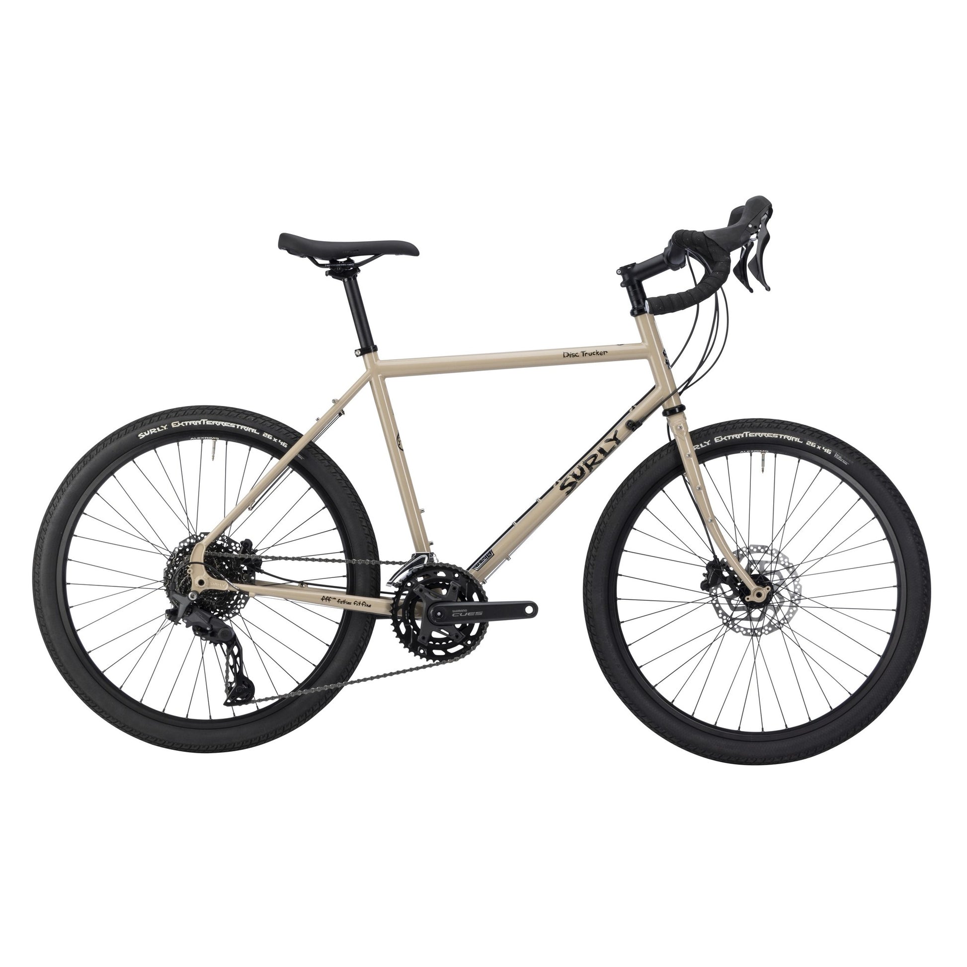 Surly Disc Trucker Reiserad Komplettrad, 26", grandpa´s khakis