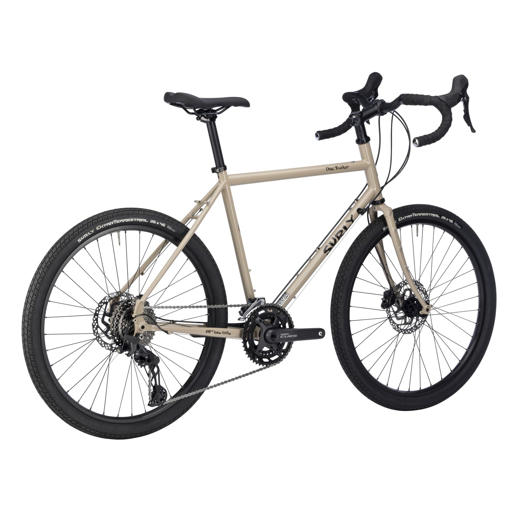 Surly Disc Trucker Reiserad Komplettrad, 26", grandpa´s khakis