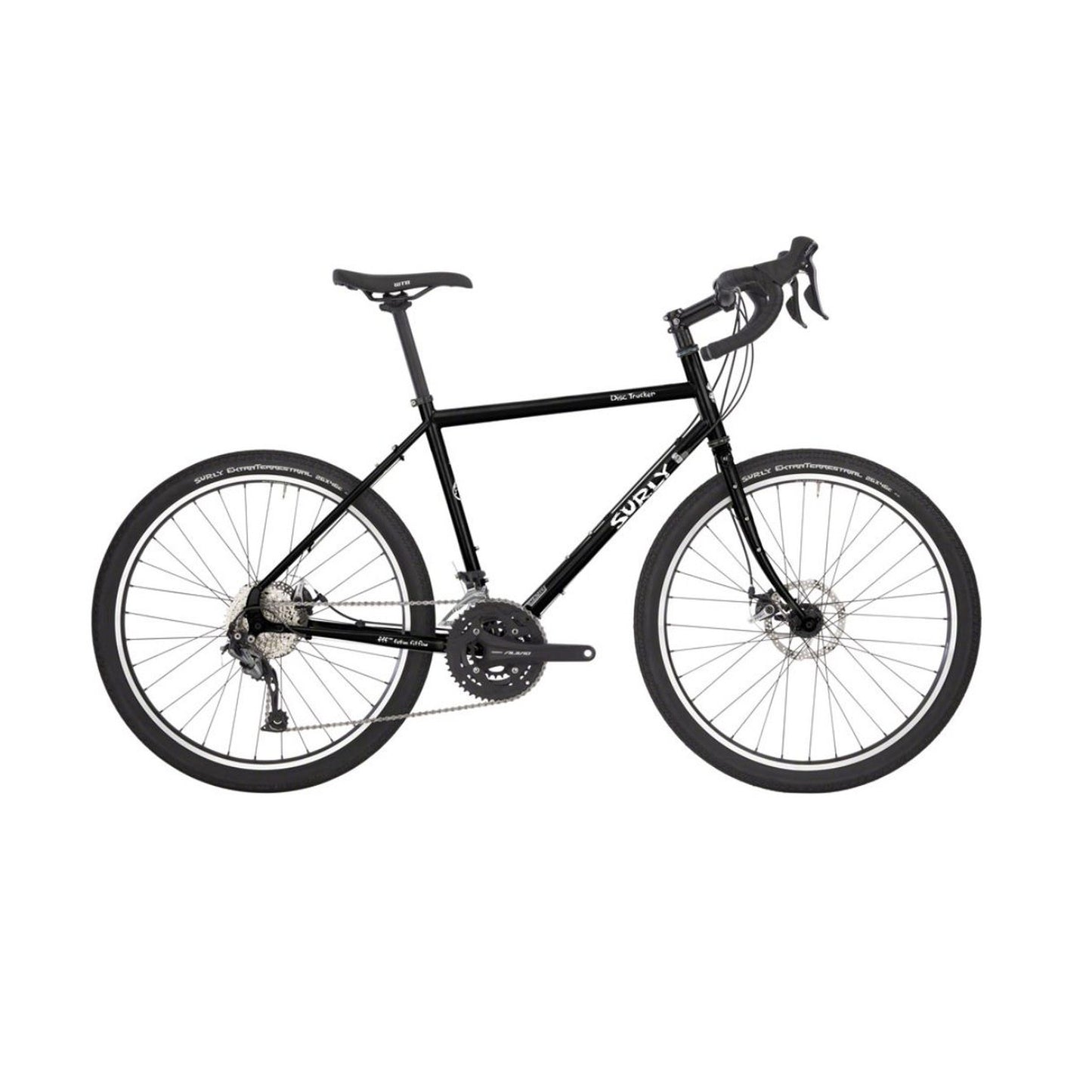 Surly Disc Trucker Reiserad Komplettrad, 26", hi-viz black