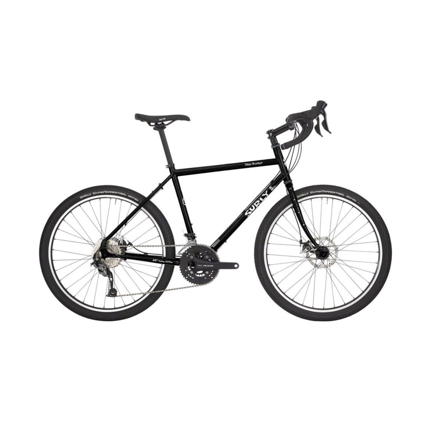 Surly Disc Trucker Reiserad Komplettrad, 700C, hi-viz black