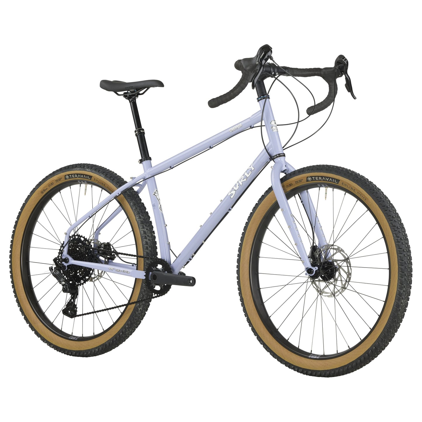 Surly Grappler MTB Komplettrad, 27.5", purple dust bunny