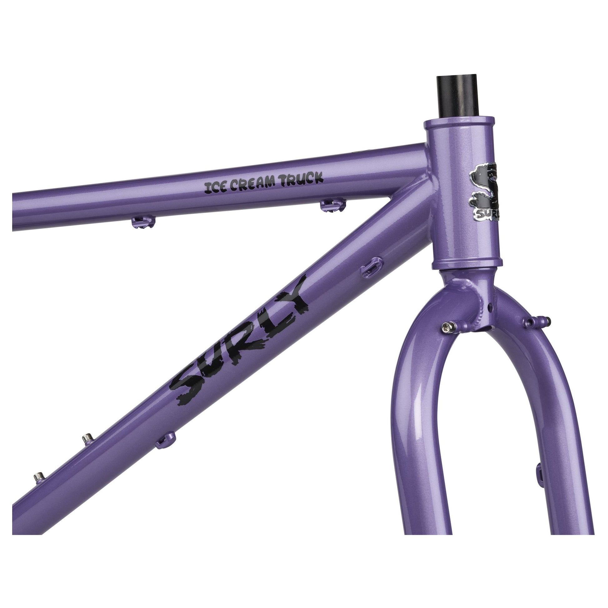 Surly Ice Cream Truck Fatbike Rahmenkit, 26", taro milk tea