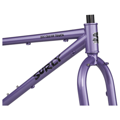Surly Ice Cream Truck Fatbike Rahmenkit, 26", taro milk tea