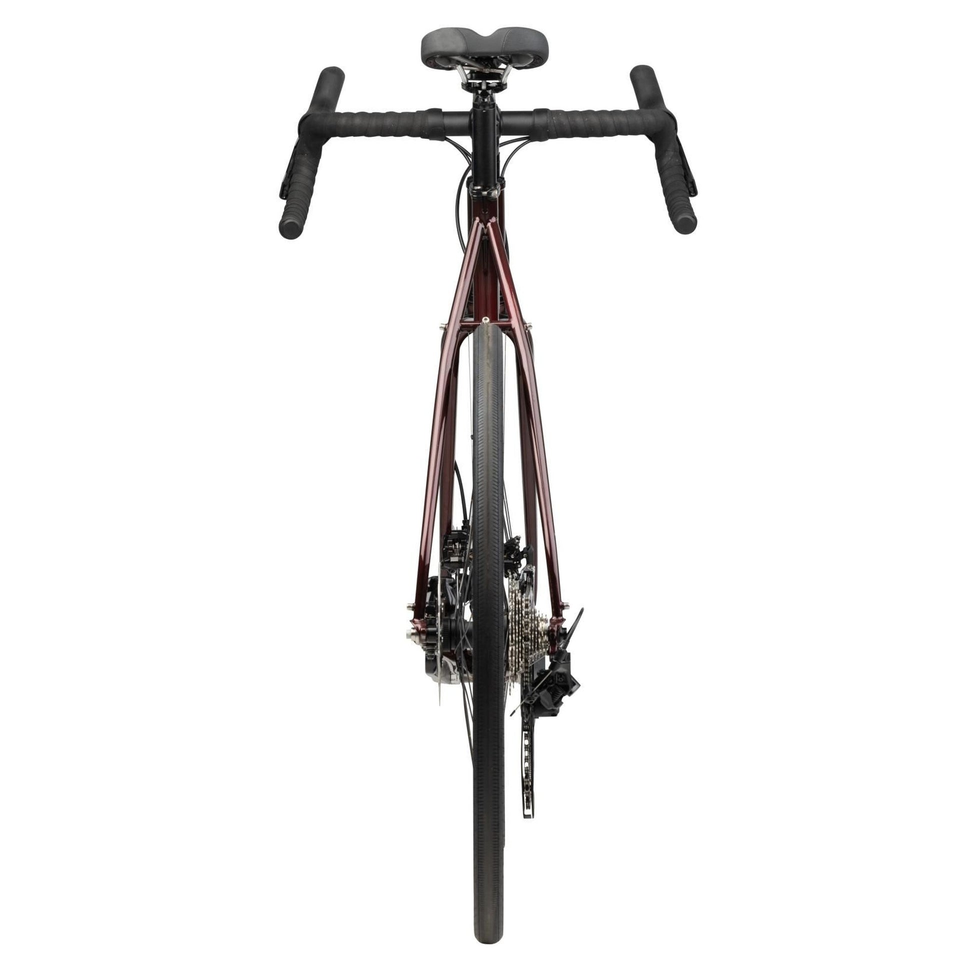 Surly MidNight Special 105 2x12 All-Road Komplettrad, 700C, black cherry fizz