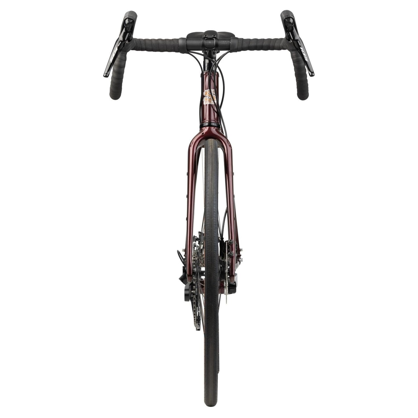 Surly MidNight Special 105 2x12 All-Road Komplettrad, 700C, black cherry fizz