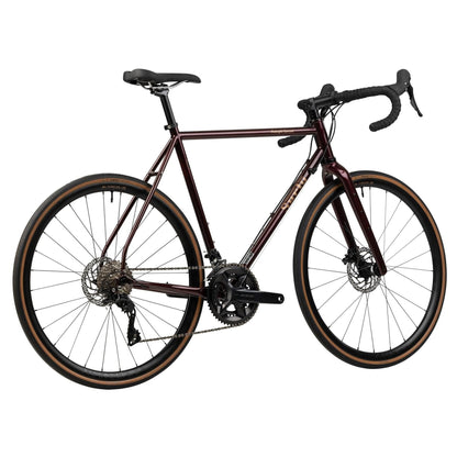 Surly MidNight Special 105 2x12 All-Road Komplettrad, 700C, black cherry fizz