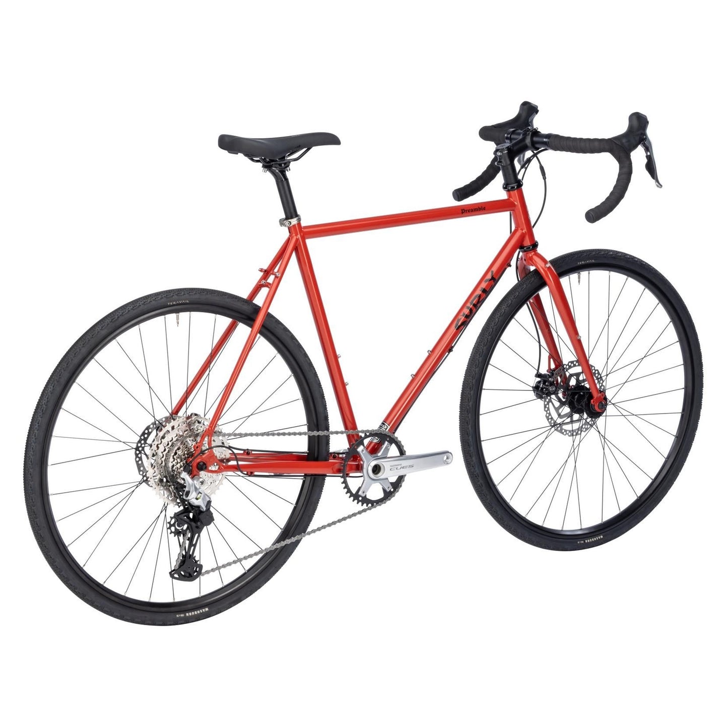 Surly Preamble Drop Bar Komplettrad, 700C, red hot cheddar