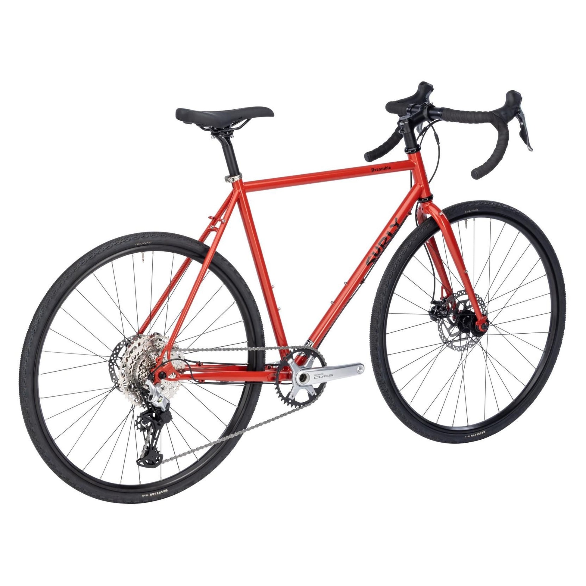 Surly Preamble Drop Bar Komplettrad, 700C, red hot cheddar