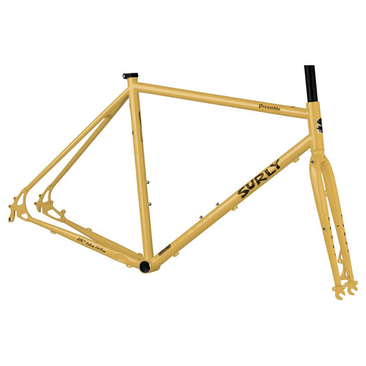 Surly Preamble Rahmenkit, 650B, milky lemonade