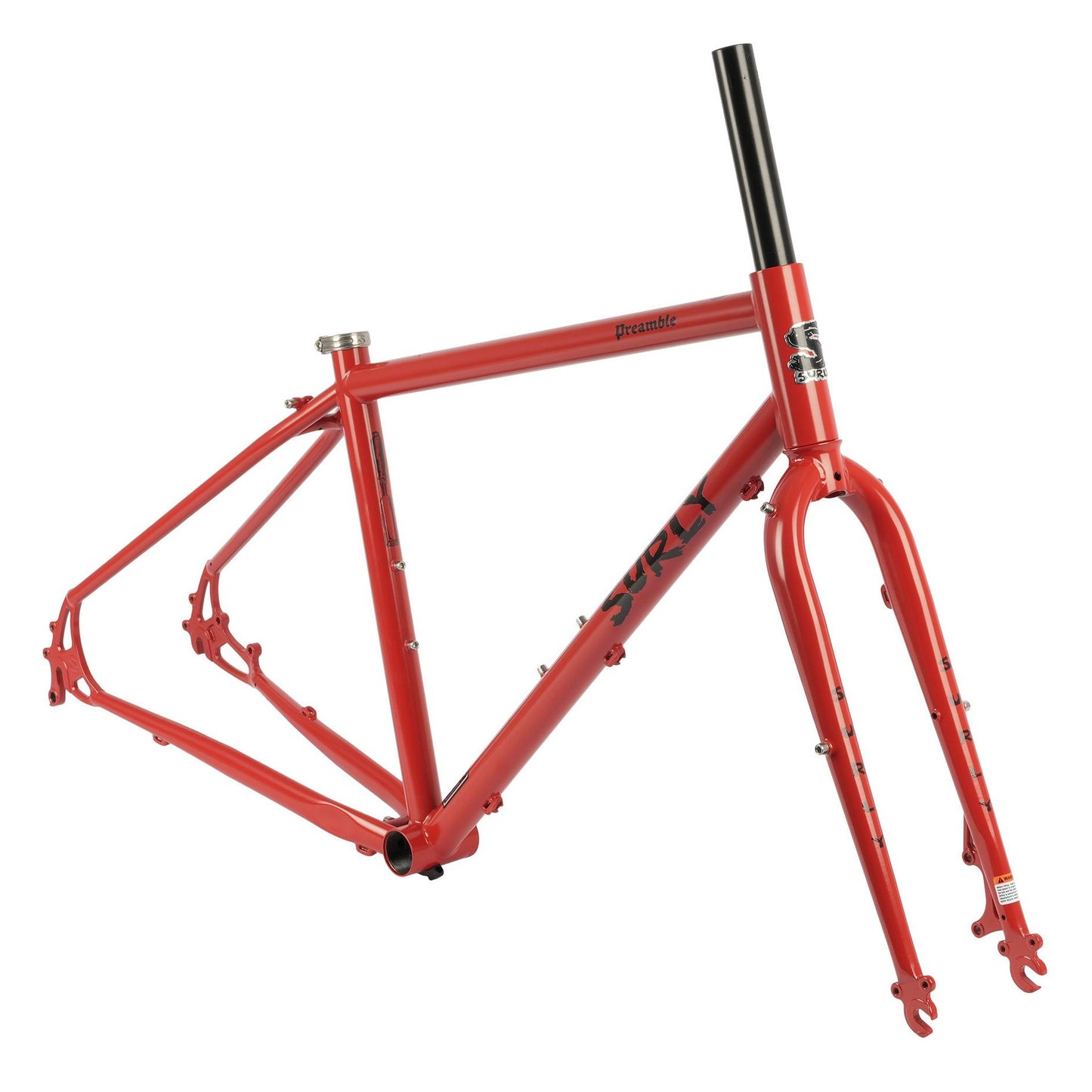 Surly Preamble Rahmenkit, 700C, red hot cheddar