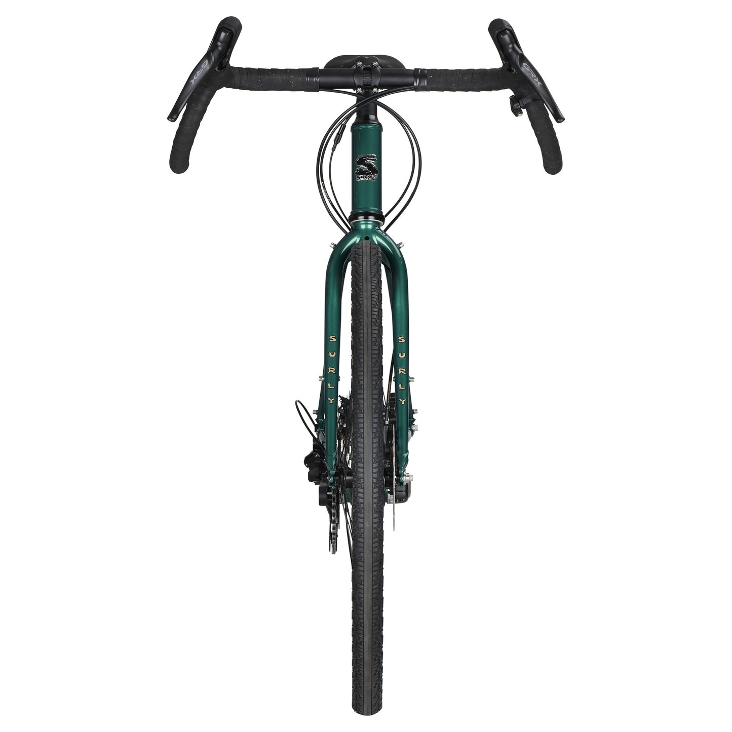 Surly Straggler GRX 2x12 Gravel Komplettrad, 650B, subtropic algae