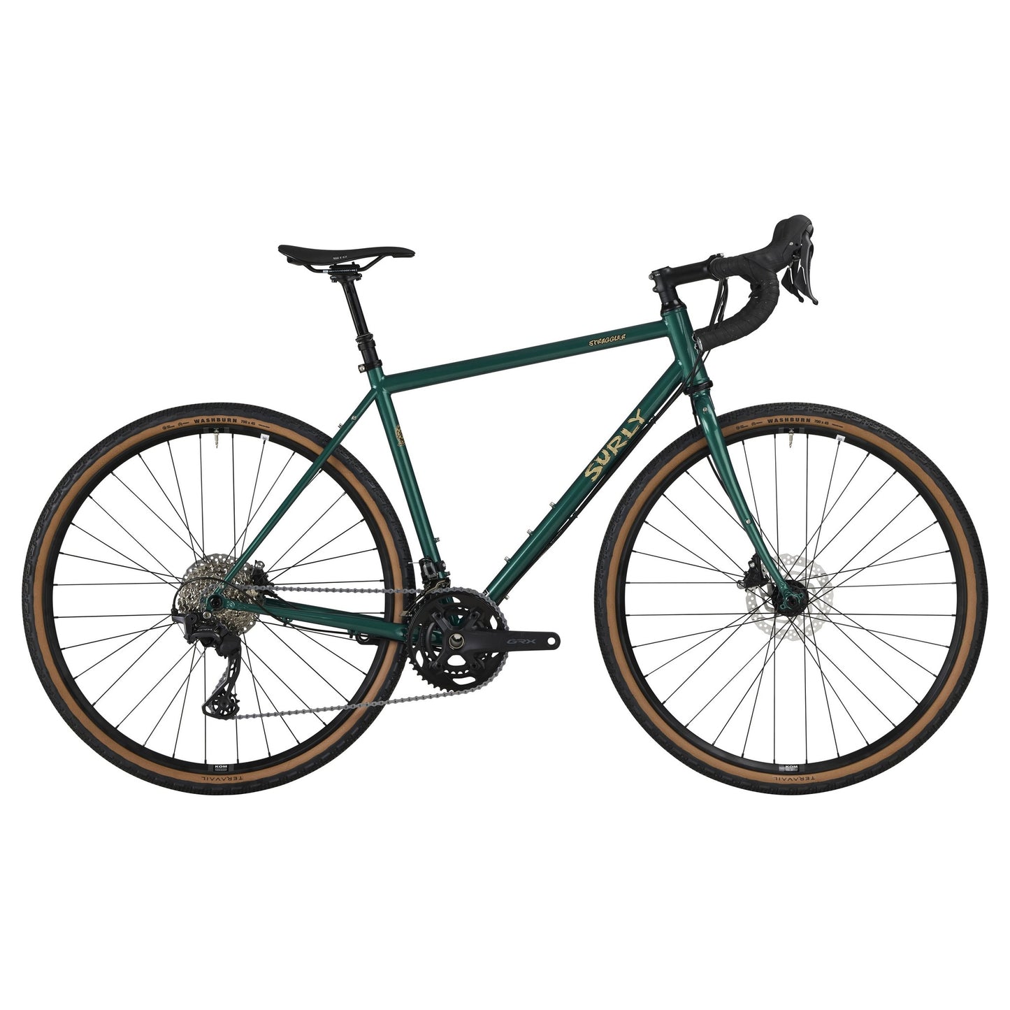 Surly Straggler GRX 2x12 Gravel Komplettrad, 700C, subtropic algae
